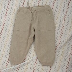 Cozy Tan Kids Jogger Pants zara